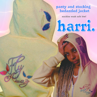 Panty And Stocking Bedazzled Jacket