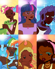 Load image into Gallery viewer, Mane 6 Mini Prints
