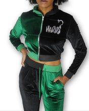 Load image into Gallery viewer, Shego Velour Jacket
